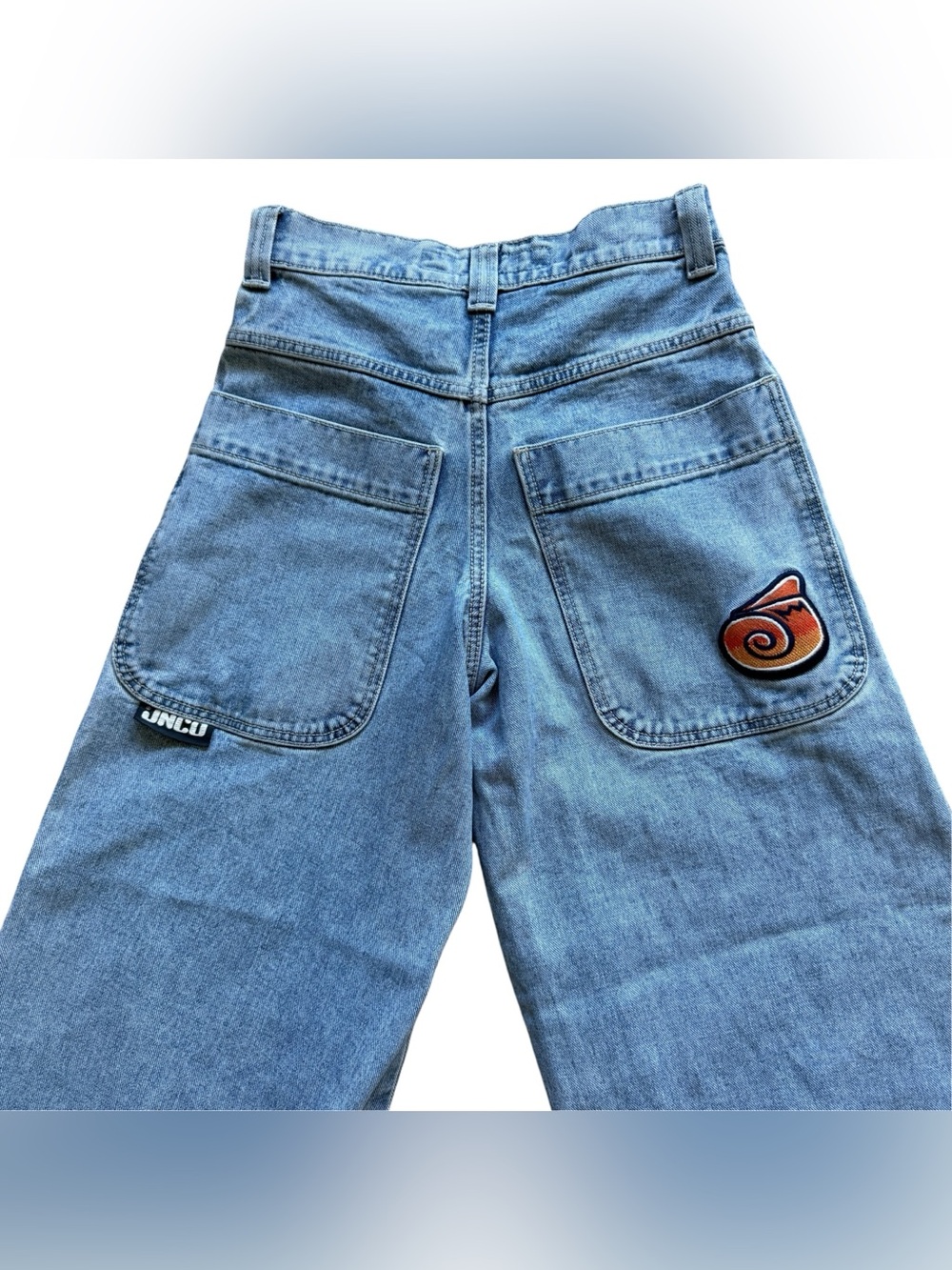 JNCO 2015 Heritage 101 Twin Cannon Women 28x30 Baggy Y2K Wide Leg Jeans Vintage
